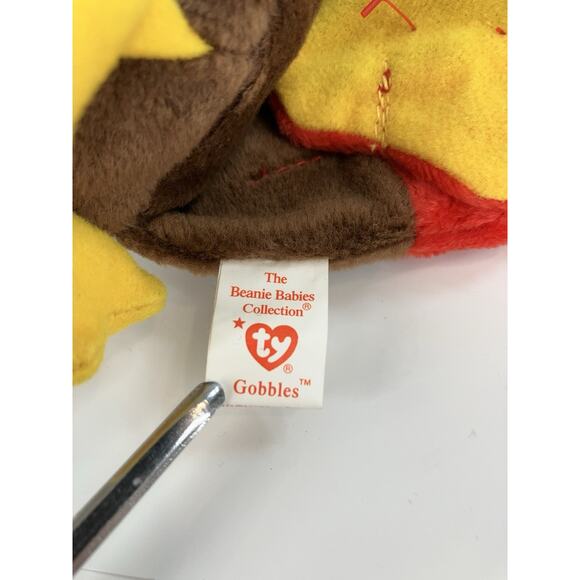 Ty Beanie Babies Gobbles Turkey - Picture 5 of 9